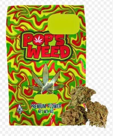 Pop's Weed Kush Crasher | 14g Flower