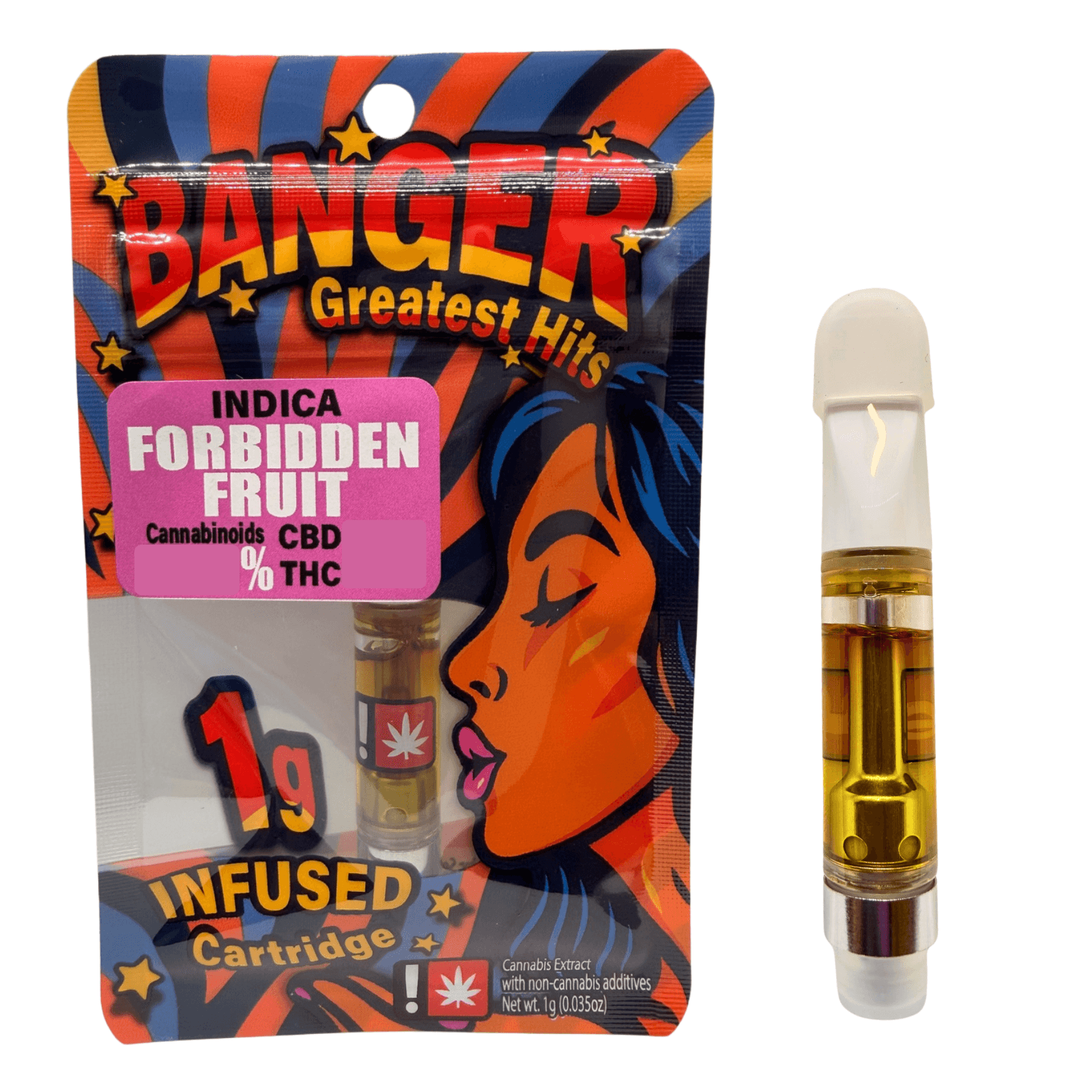Banger (S)- NEW! Banger - Forbidden Fruit (I) - 1g Cart