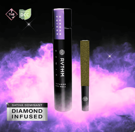 RYTHM Rythm Durban Poison (S) Infused Single Pre-roll 1g