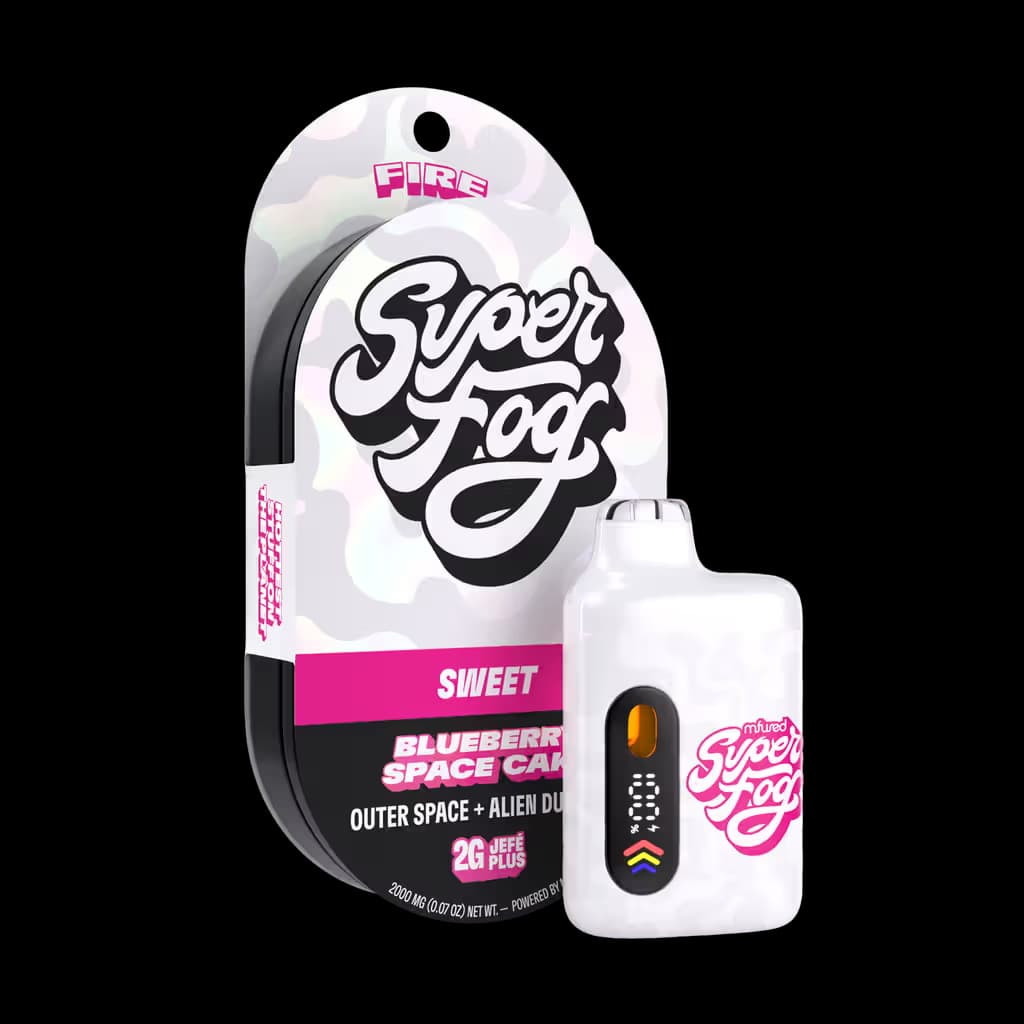 SuperFog Blueberry Space Cake