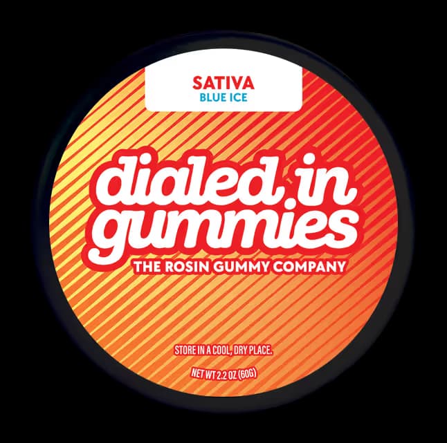 Dialed In Gummies Blue Ice