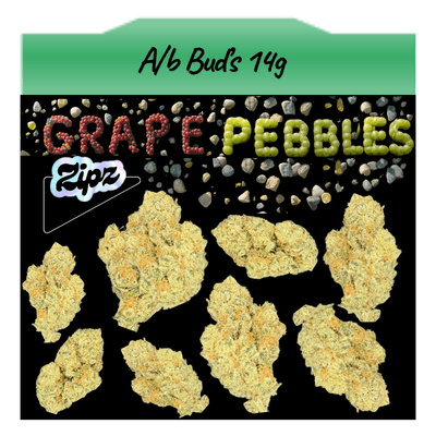 Zipz Grape Pebbles Flower | 28g - Zipz