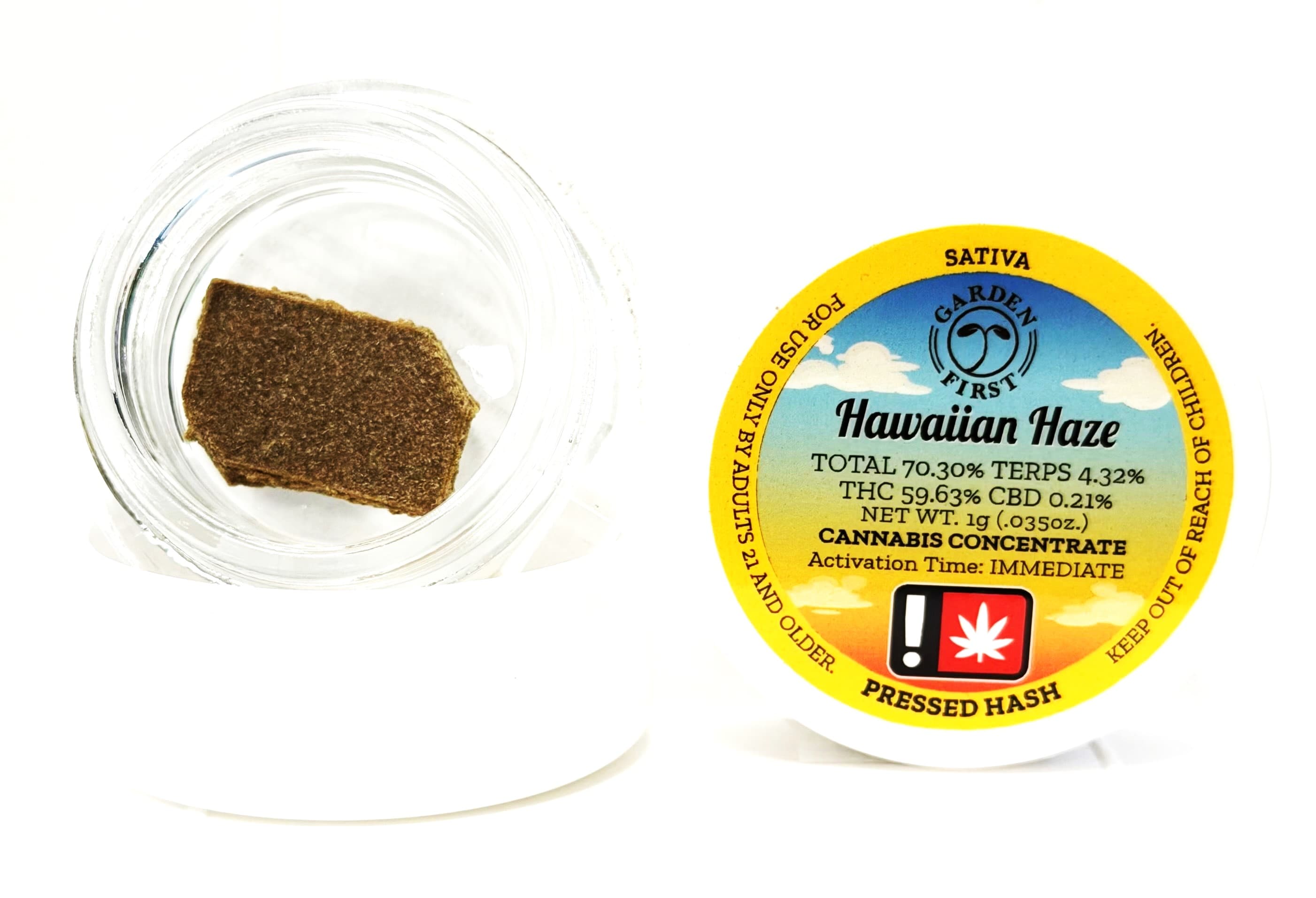 Garden First Bubble Hash (S) | Hawaiian Haze