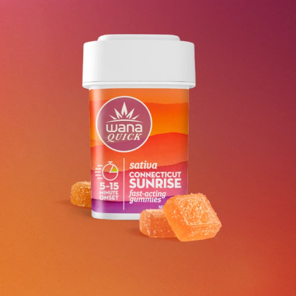Wana Connecticut Sunrise (S) Fast Acting Gummies (4.62mg 20pk) C0060000521