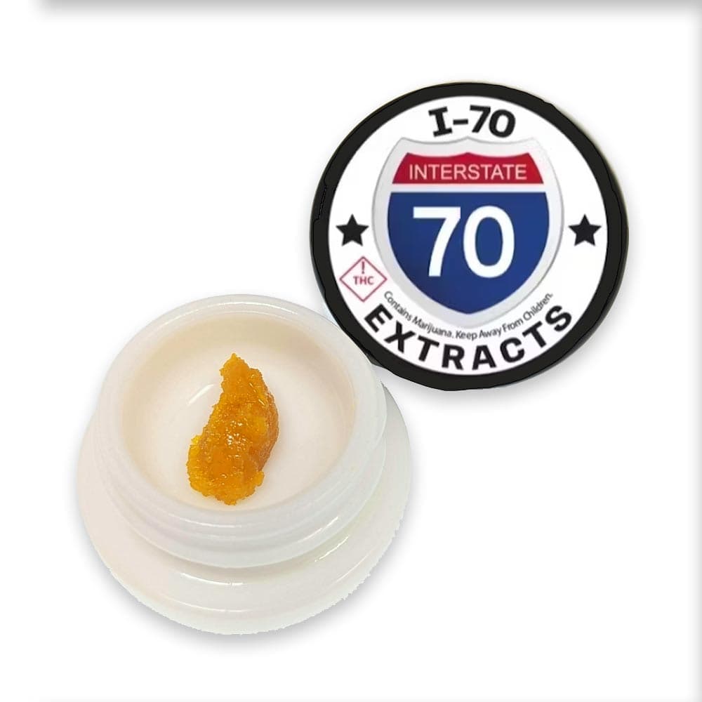 I-70 I-70 Extracts Sugar Wax Headbanger Sherbet