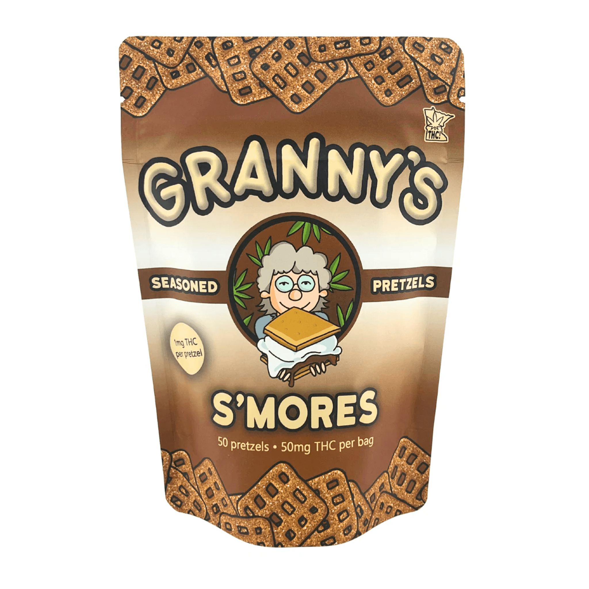 Granny's Pretzels - S'mores [50pk] (50mg)