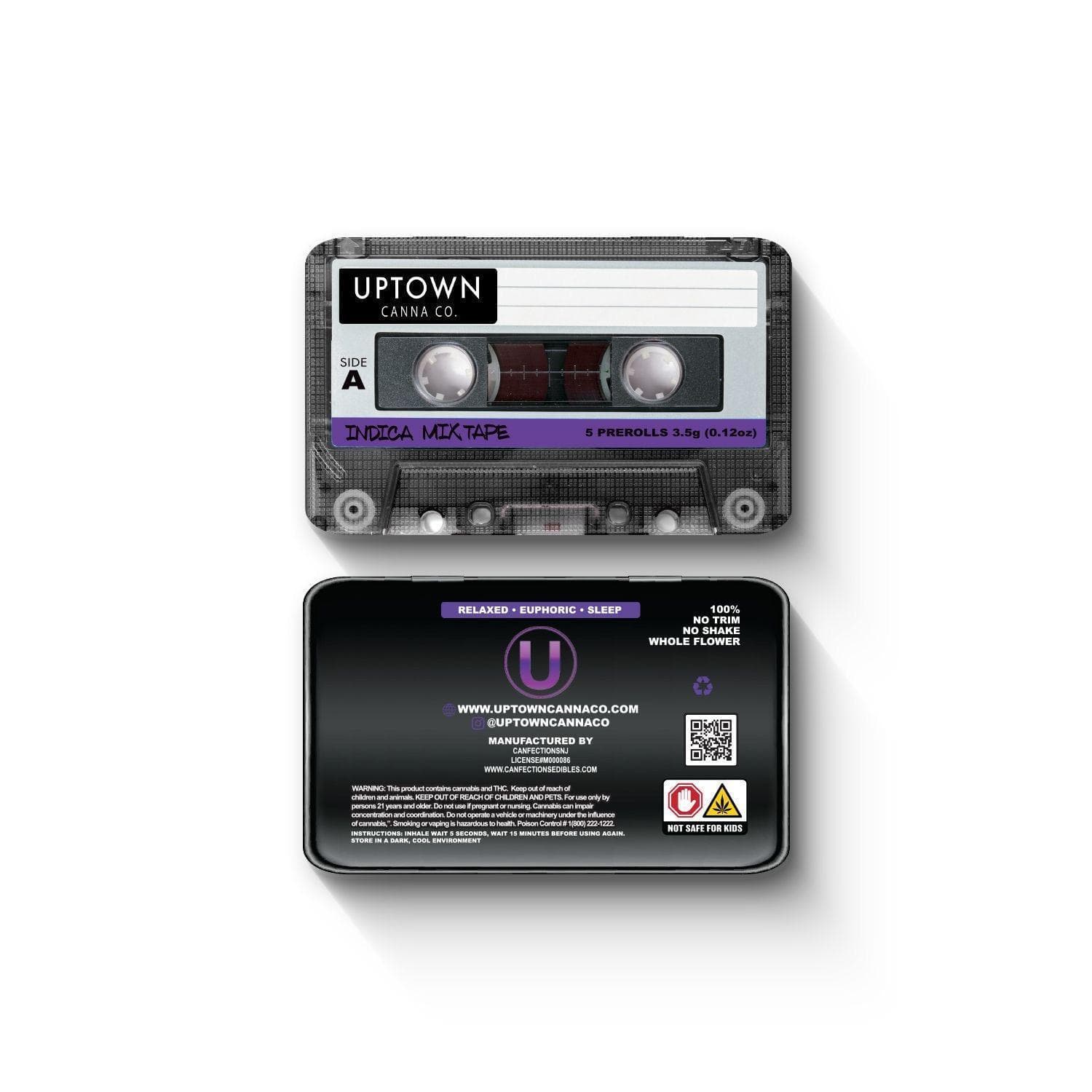 UPTOWN Pre-Roll 5pk | Liquid Diamonds Infused | Blueberry Muffin