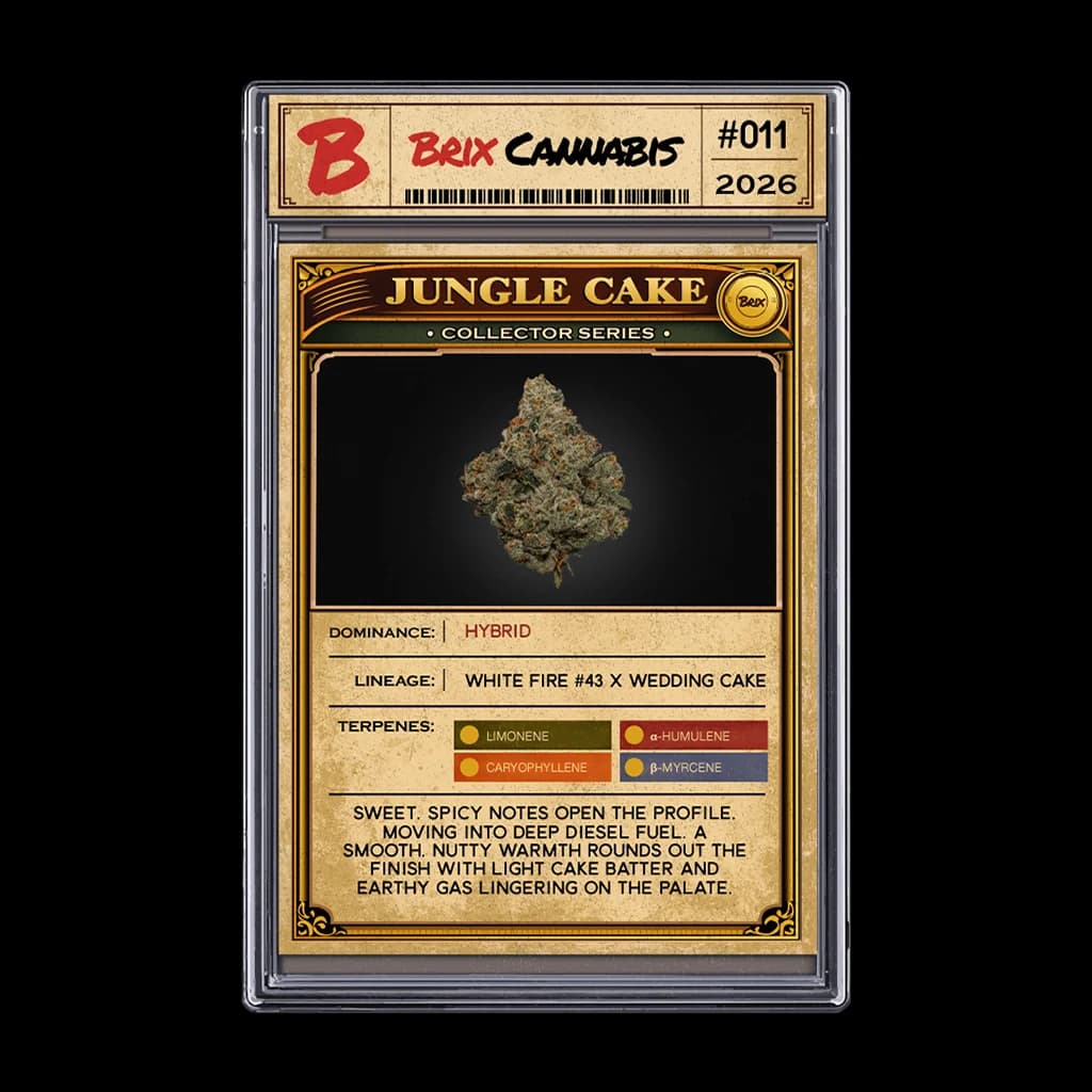 BRIX Cannabis Jungle Cake (H) Flower C0101000607