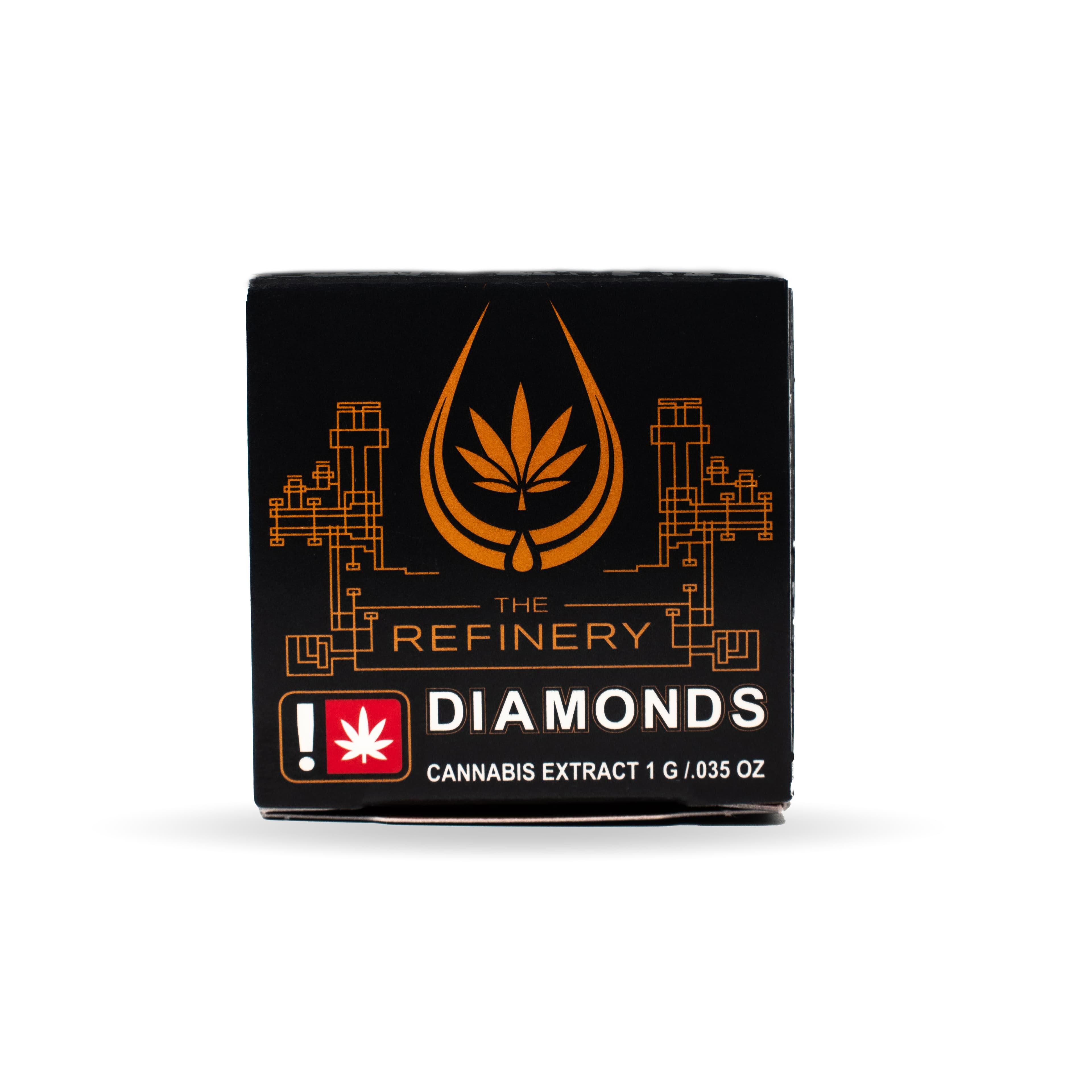 The Refinery Live Resin Diamonds - Indica - 1g - Blueberry Muffin