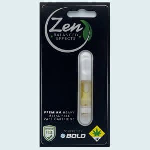 Purform Labs Zen - Tranquility Lemon 1:1:1 CBD:CBG:THC - Vape - Distillate 510 - 1g