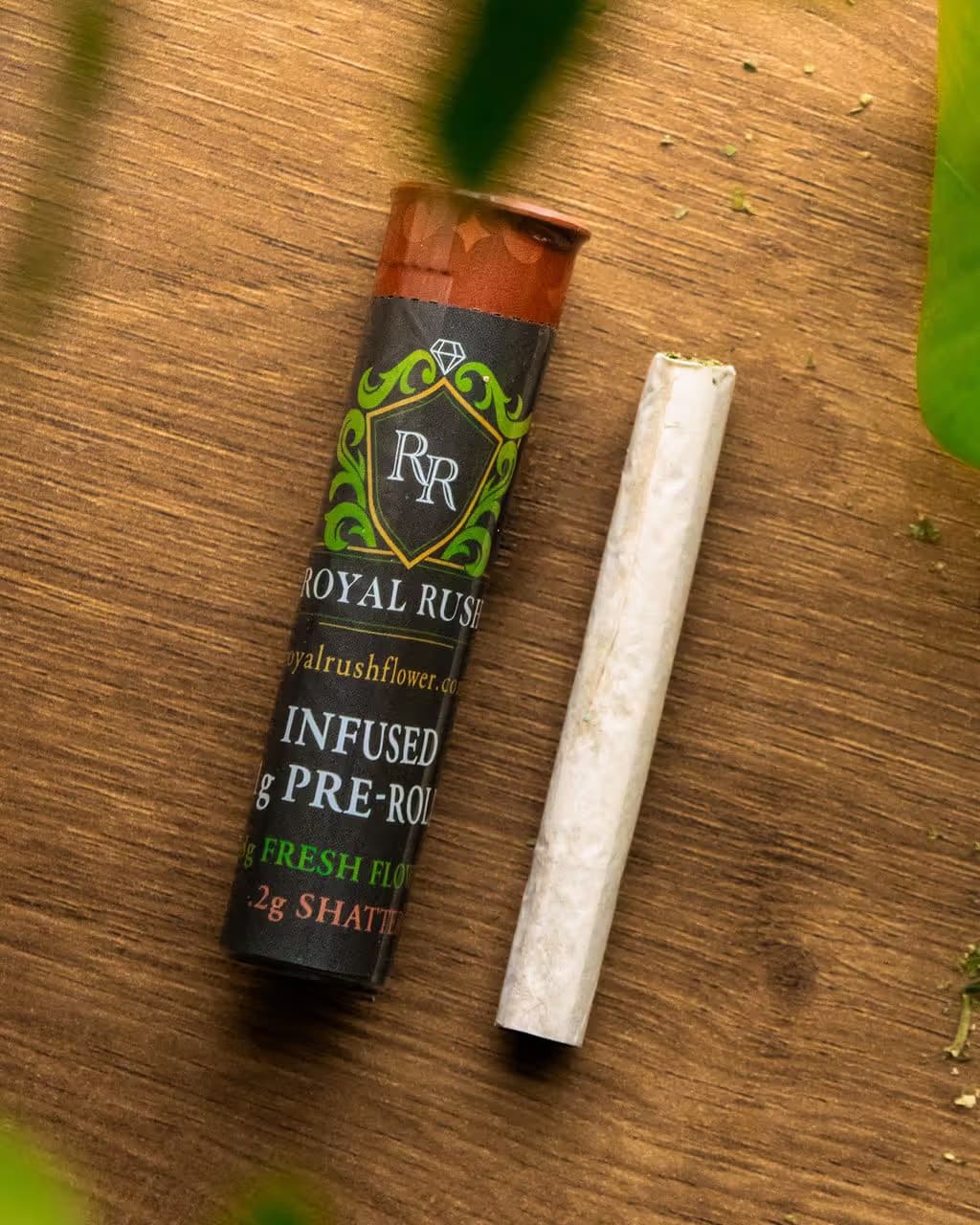 Royal Rush Infused Preroll Cookie Batter (I) Shatter