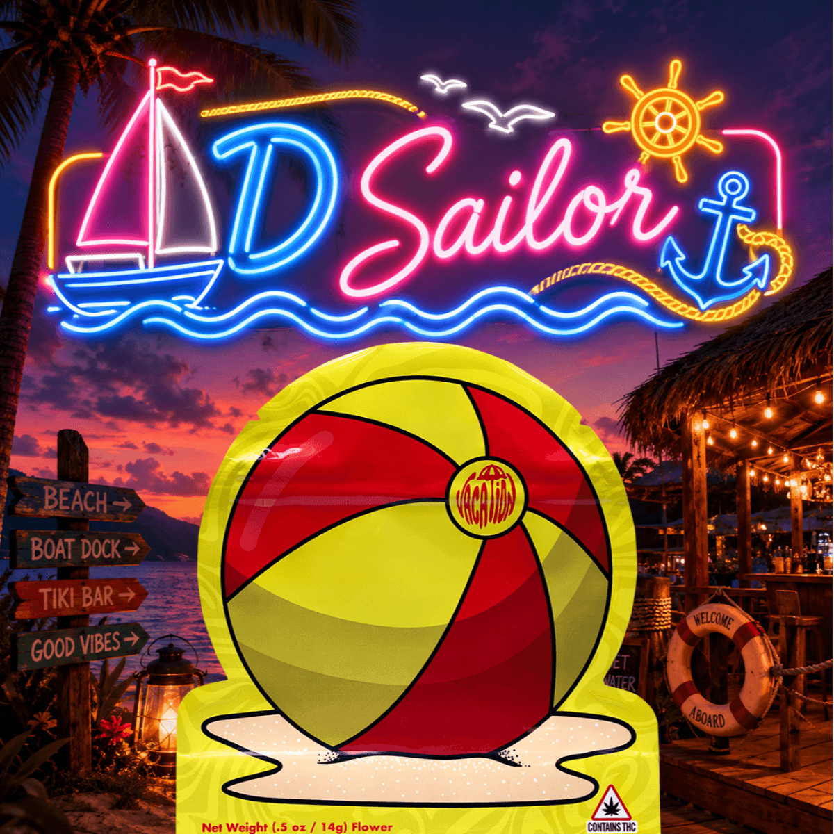 Vacation D Sailor - 7g flower