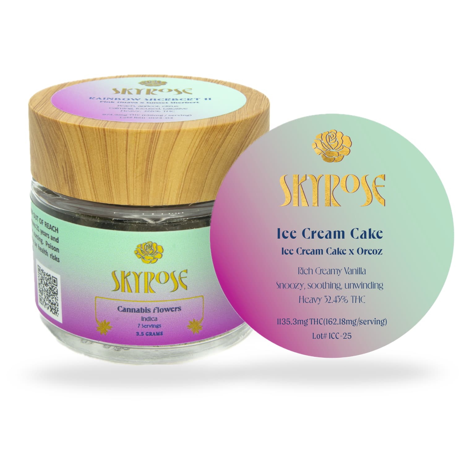 SkyRose Ice Cream Cake