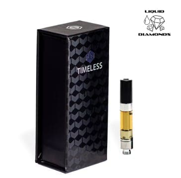 Timeless Cake Face 1000mg Noir Liquid Diamonds Vape Cartridge