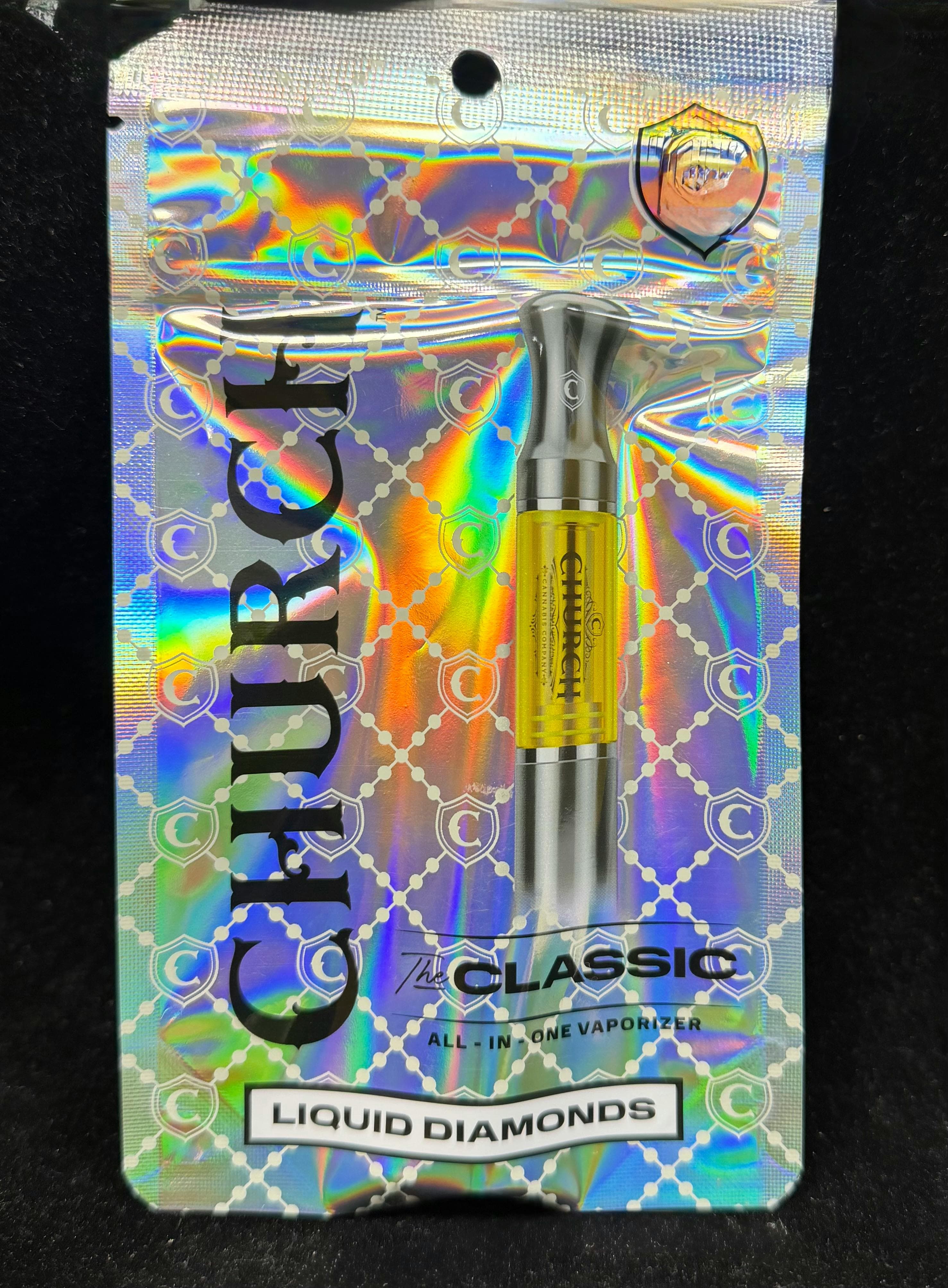 Church Cannabis Company Strawberry Cough - 1G Live Liquid Diamond Disposable