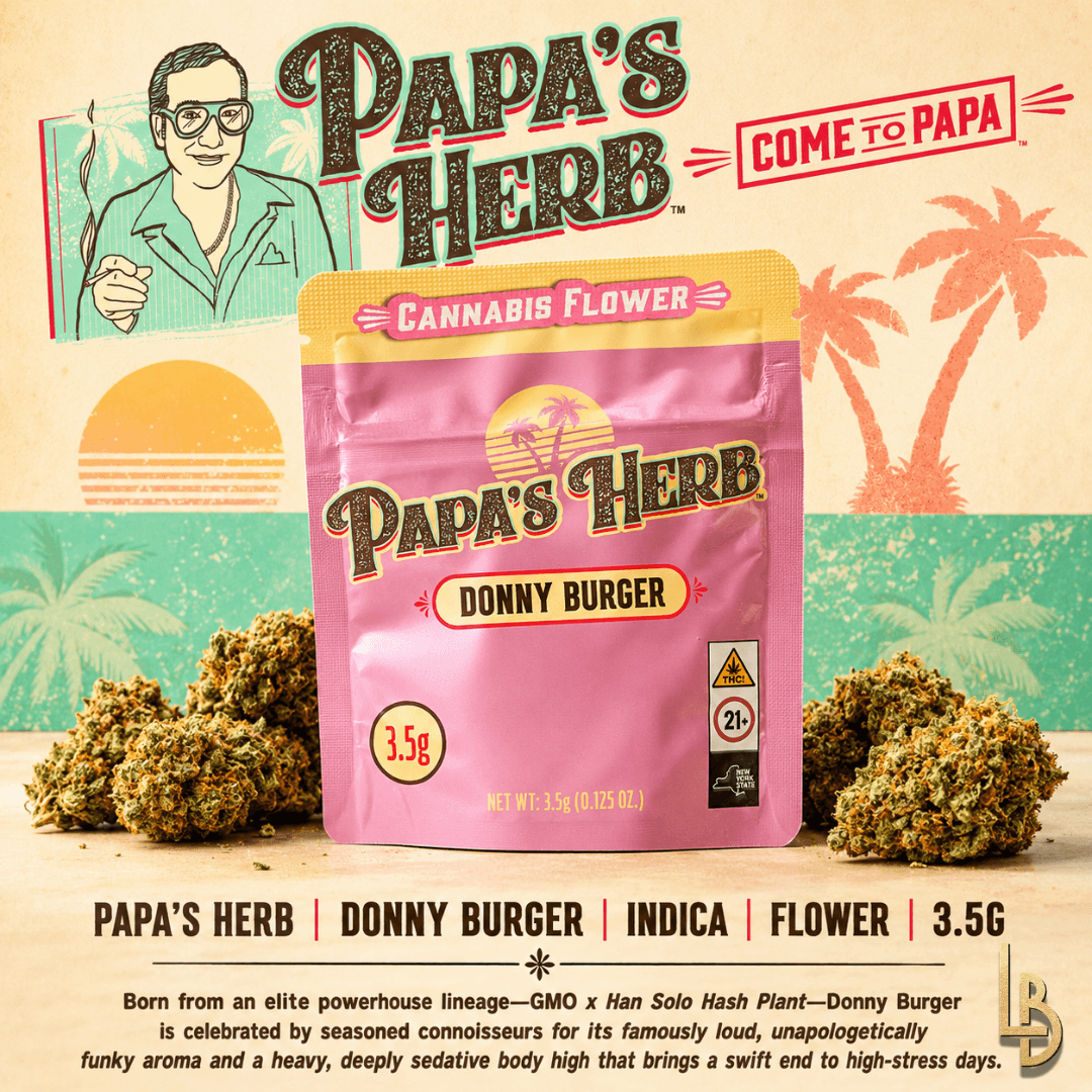 Papa's Herb Donny Burger | Flower