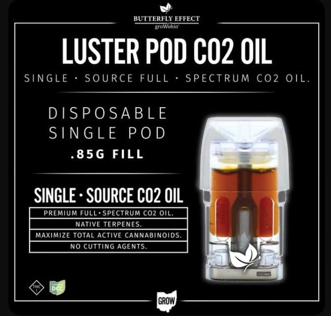 Butterfly Effect by Grow Ohio GRMPZ | Luster Pod | 0.85g