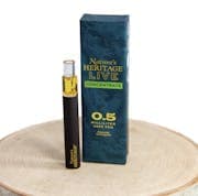 Nature's Heritage Double Krush - Live Sauce Disposable 0.5g