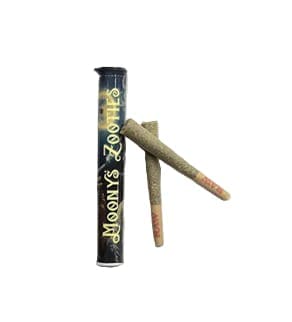 Moony's Zooties Maui Wowie .5g THCa Infused Prerolls 2 Pack | Moony's Zooties