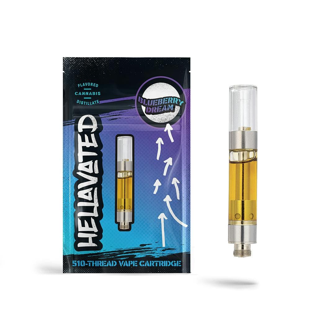 Hellavated Blueberry Dream Distillate Cartridge | 1g