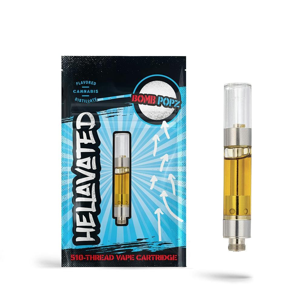 Hellavated Bomb Popz Distillate Cartridge | 1g