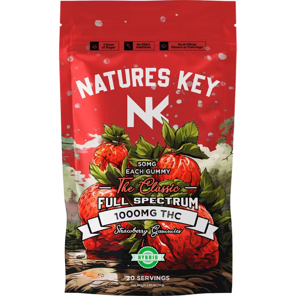 Nature's Key Cherry Apple Sativa - Natures Key Gummies