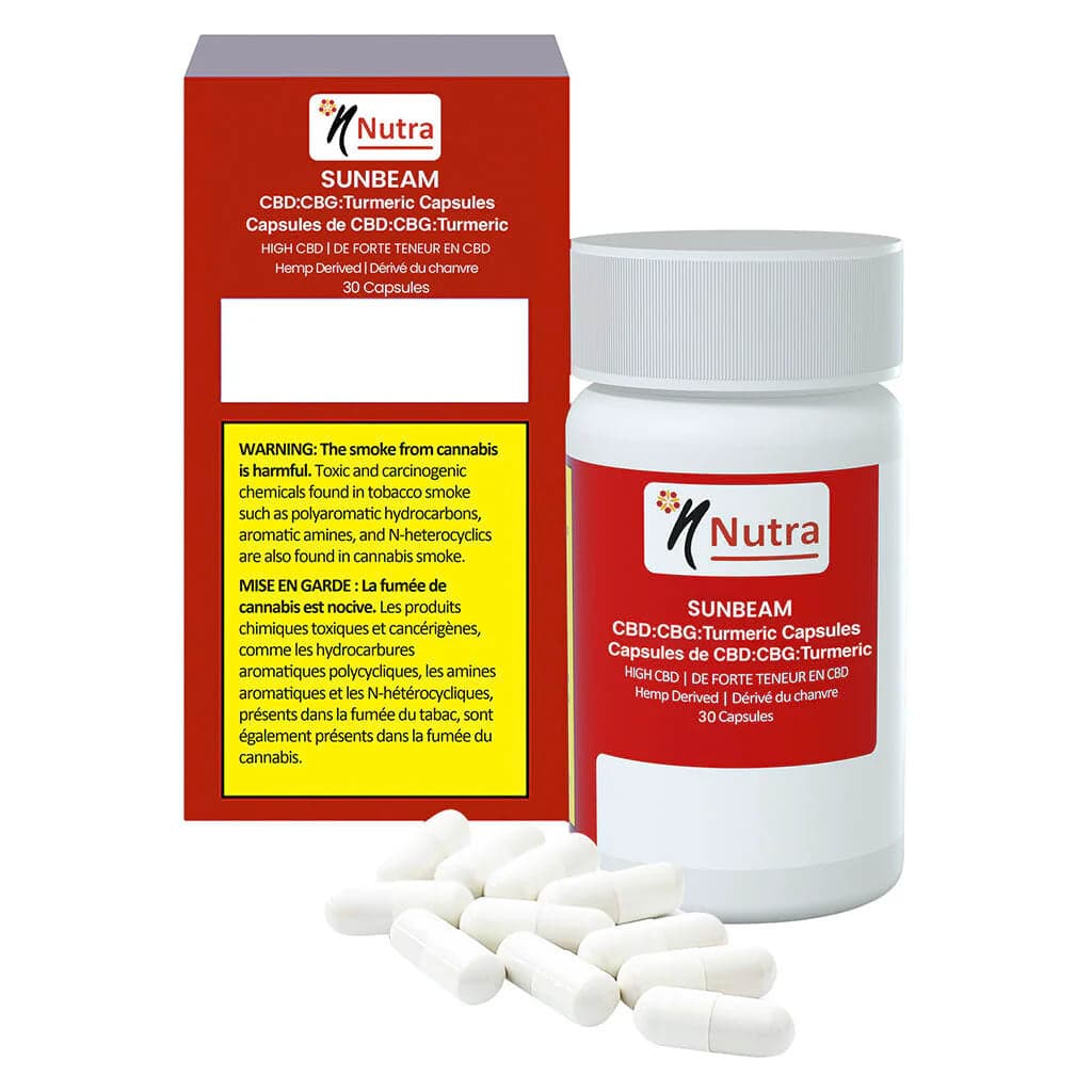 NATURALLY NUTRA CBG Capsules (30pc)