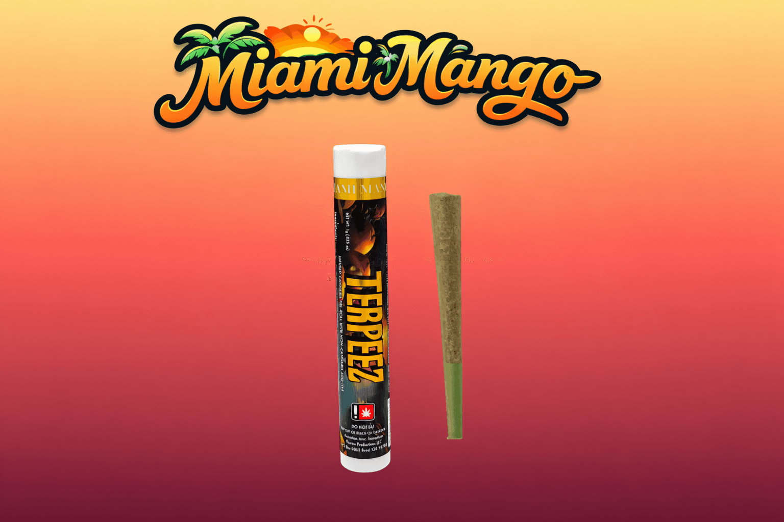 Terpeez Miami Mango Infused Preroll