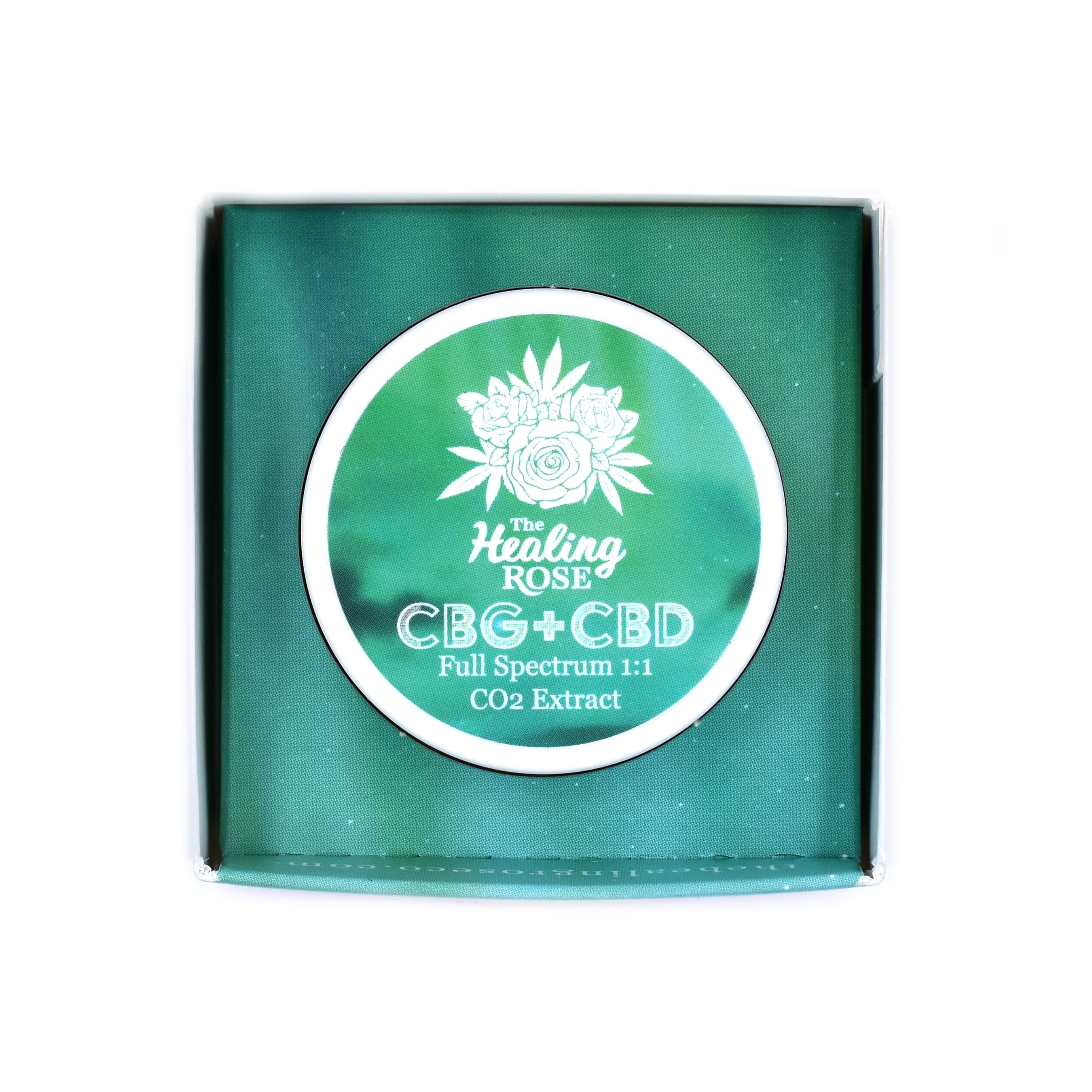 The Healing Rose Full Spectrum 1:1 CBG+CBD | Distillate Extract