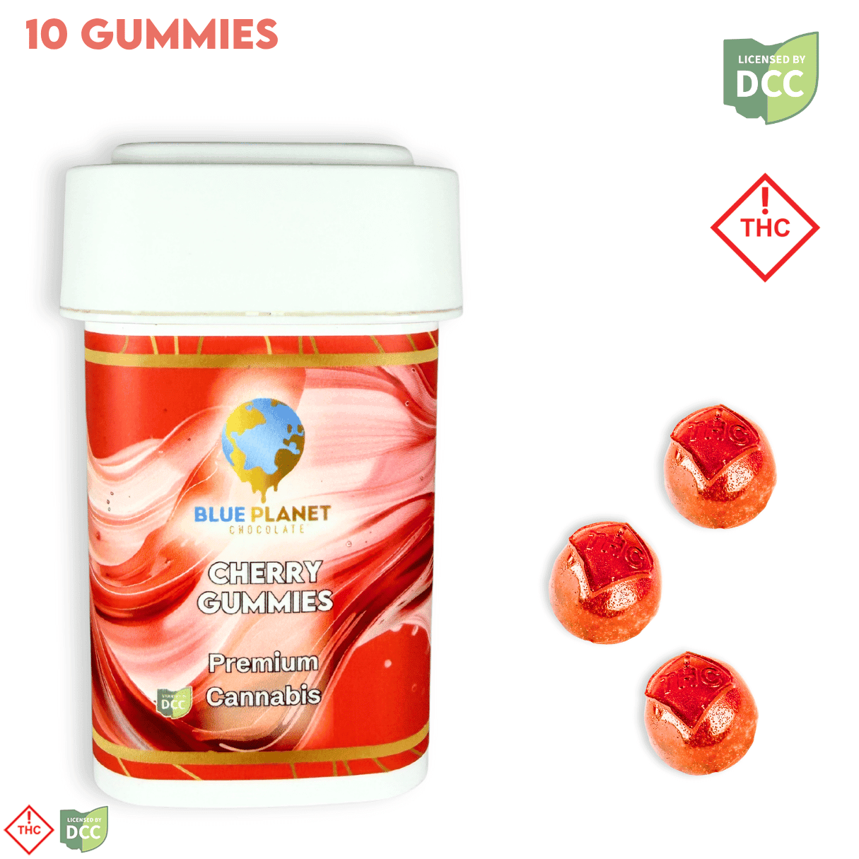 Blue Cherry Gummies | 10pk | [100mg]