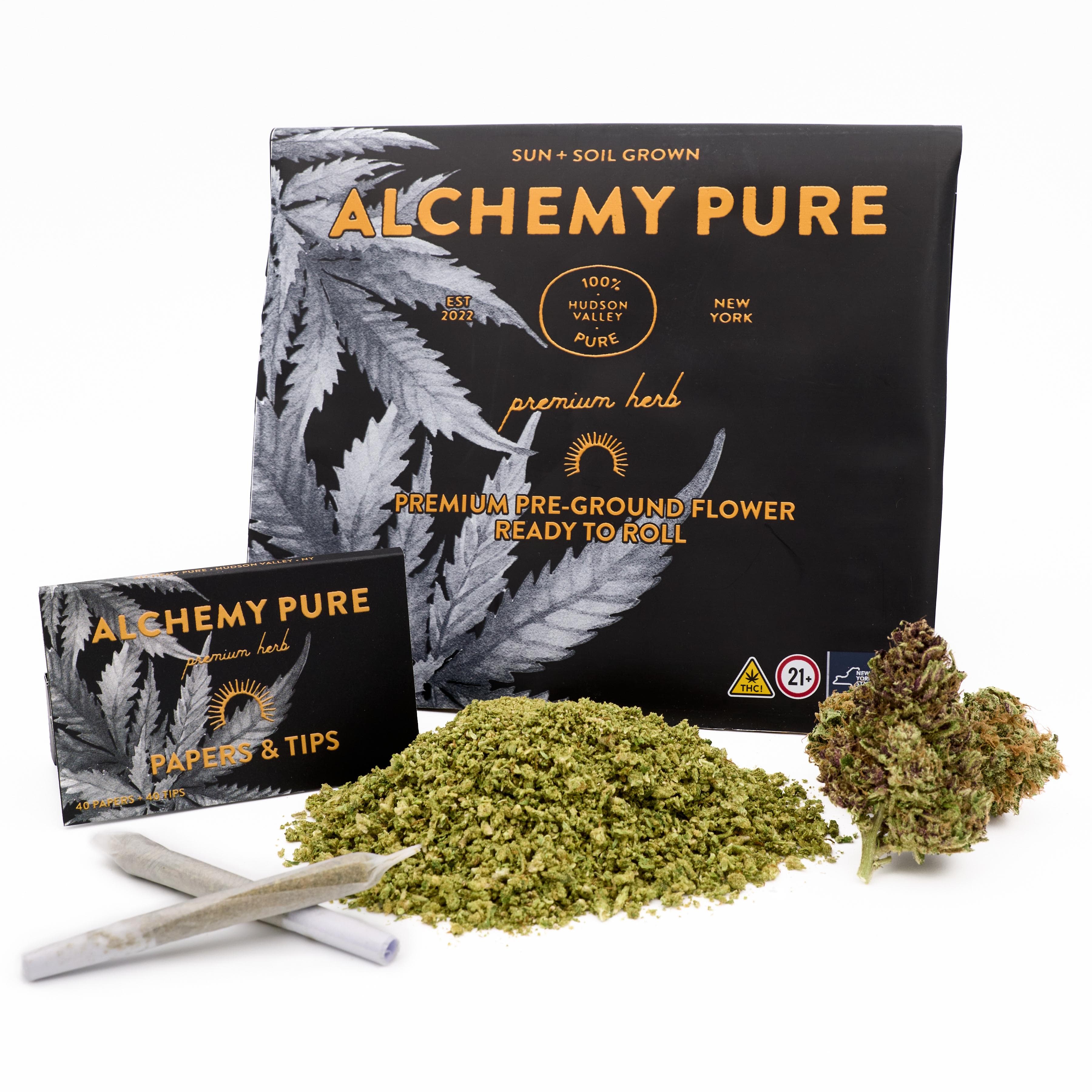 Alchemy Pure Bliss Blend | Kief Infused | Pre-Ground
