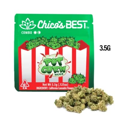 CHICO'S BEST POTCORN FLOWER [3.5G] COMBO LEMON CHERRY SHERBET - 3.5 G