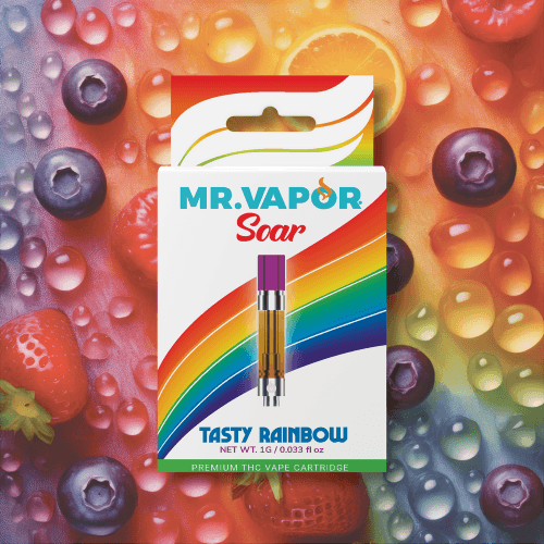 Mr. Vapor Soar Mr. Vapor Soar 3g Disposable Rainbow Runtz