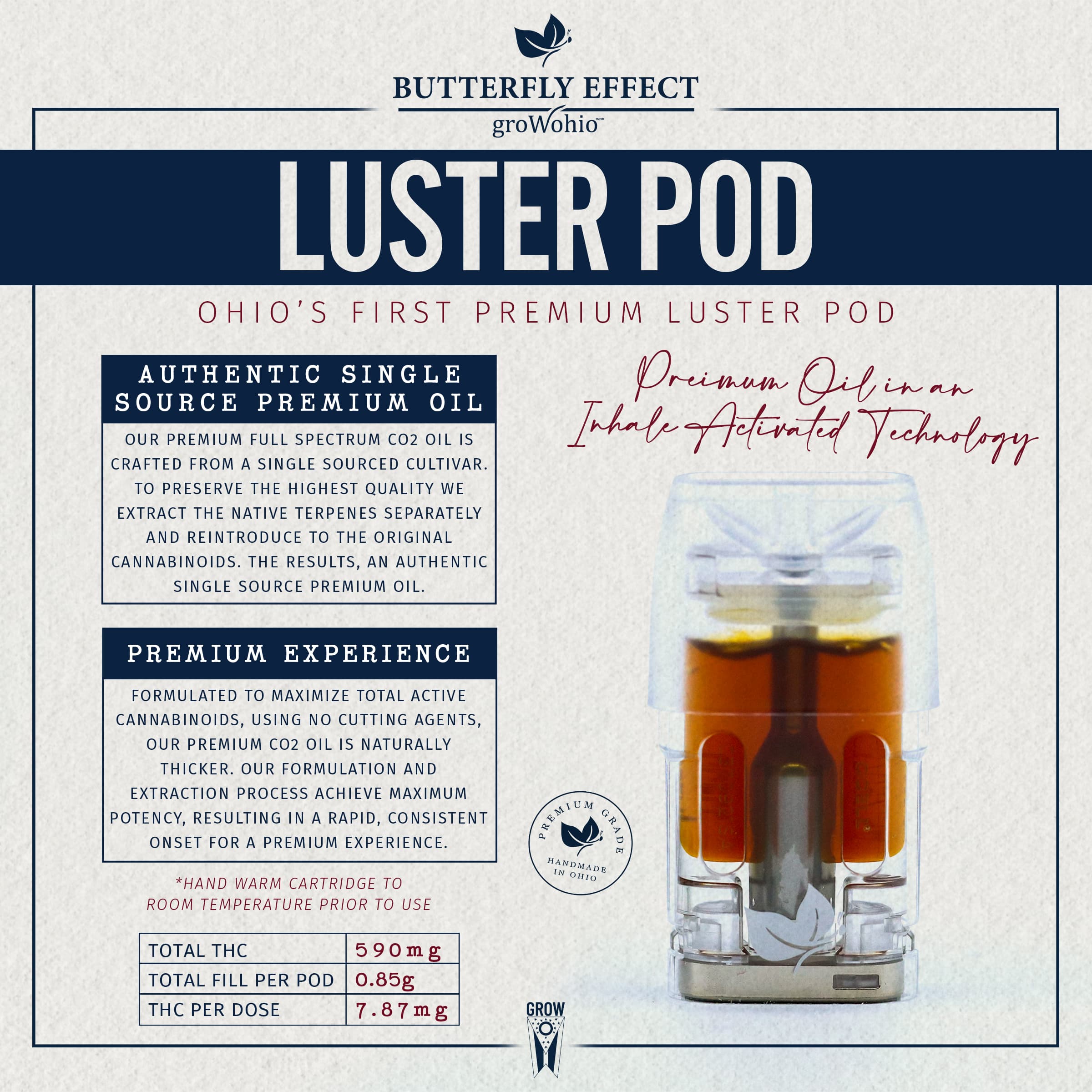 Butterfly Effect LC Butterfly Effect Luster Pod