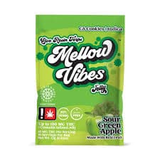 Mellow Vibes Mellow Vibes | Green Apple | 100MG | Single Gummy