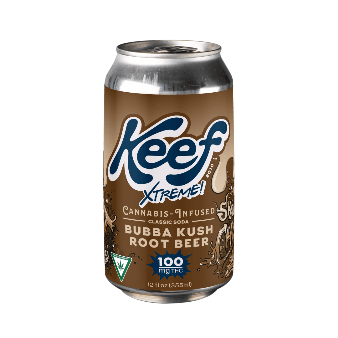 Keef Bubba Kush Root Beer Xtreme Soda Beverages