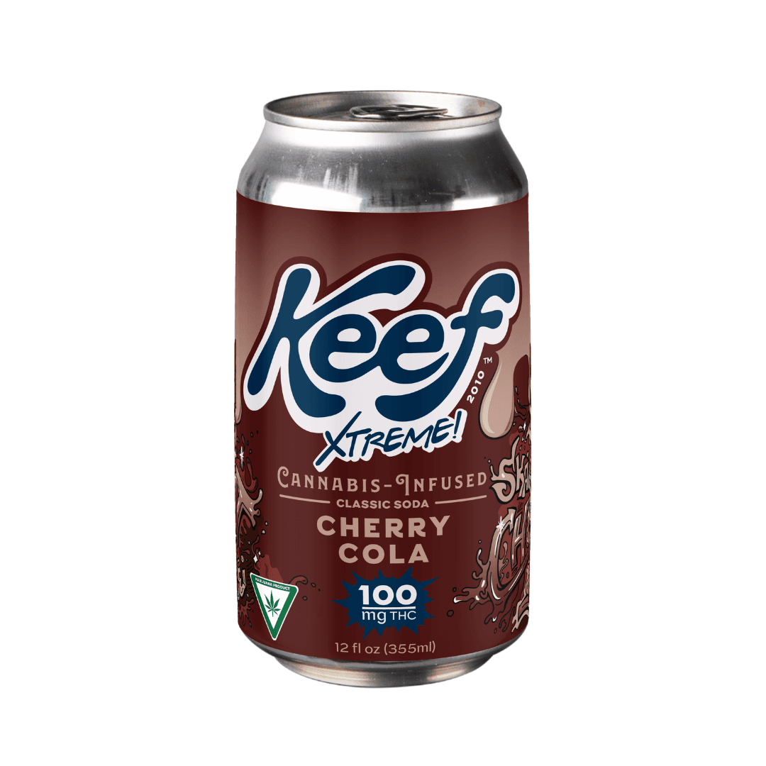 Keef Cherry Cola | Xtreme Soda | 100mg Beverages