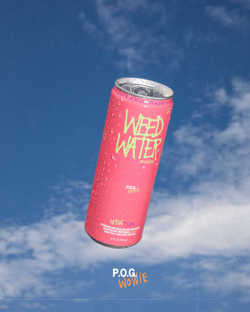 Weed Water Weed Water 2:1 P.O.G Wowie Cannabis Infused Sparkling Water 12 FL OZ