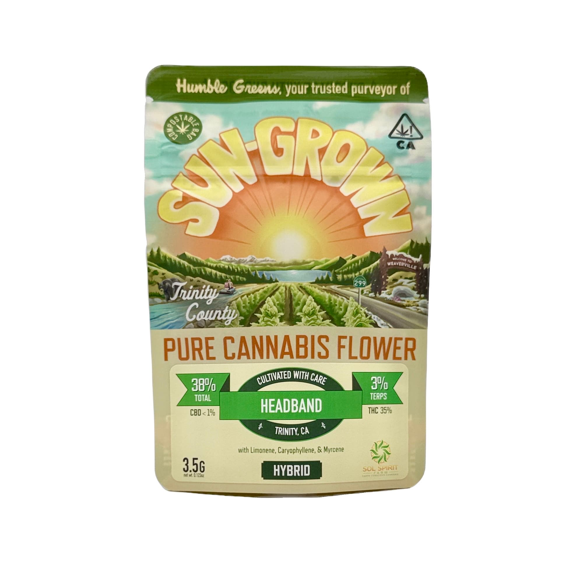 HUMBLE GREENS HEADBAND - EIGHTH