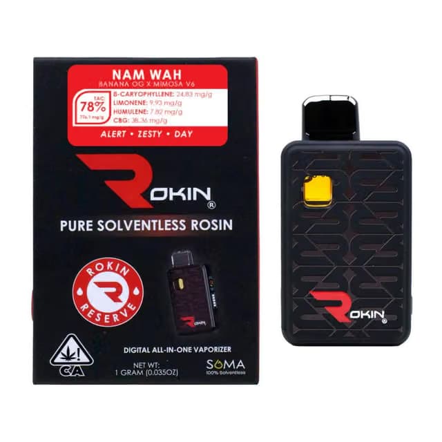 Rokin Cannabis Nam Wah | 1g Reserve Rosin AIO
