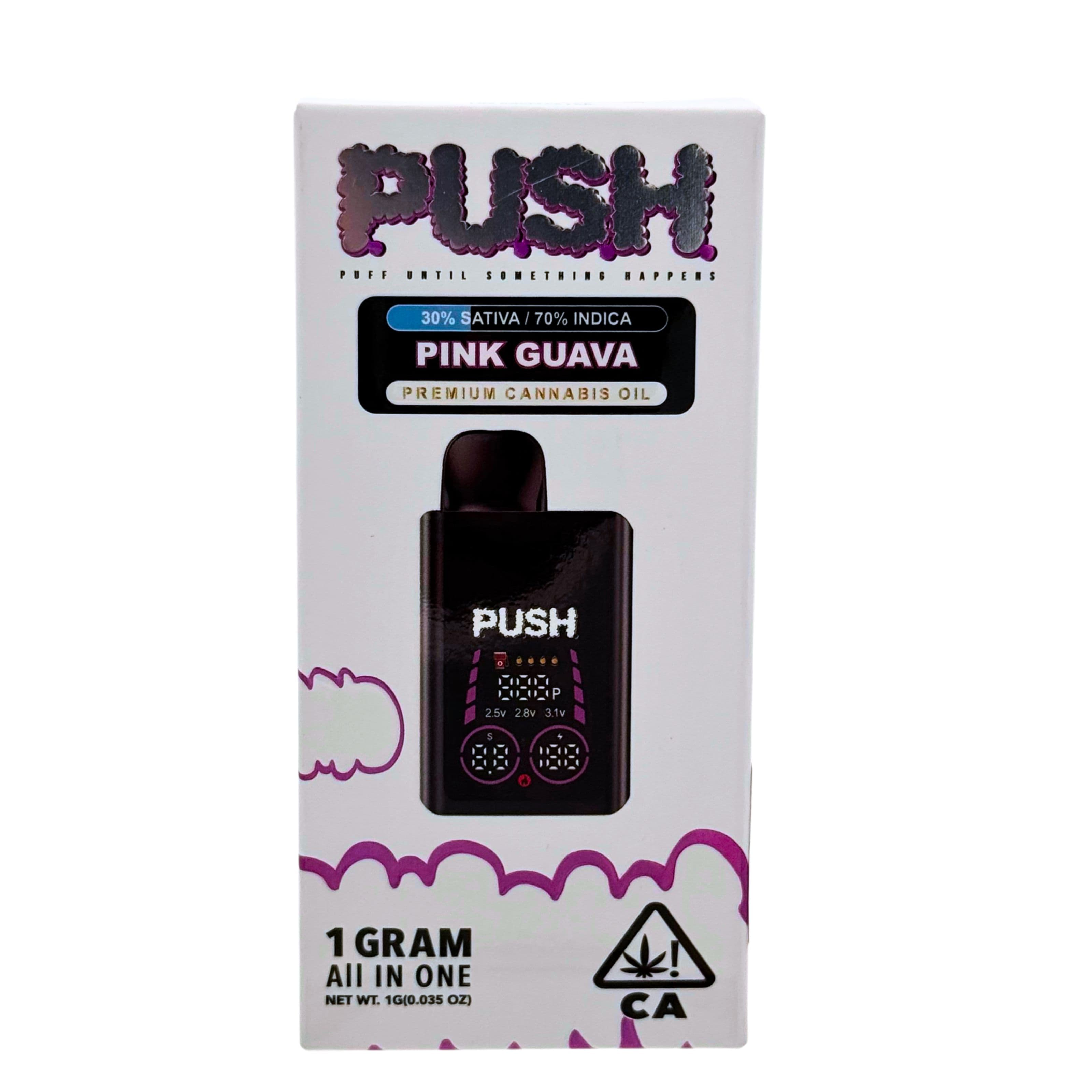 PUSH Push Pink Guava Indica AIO 1g