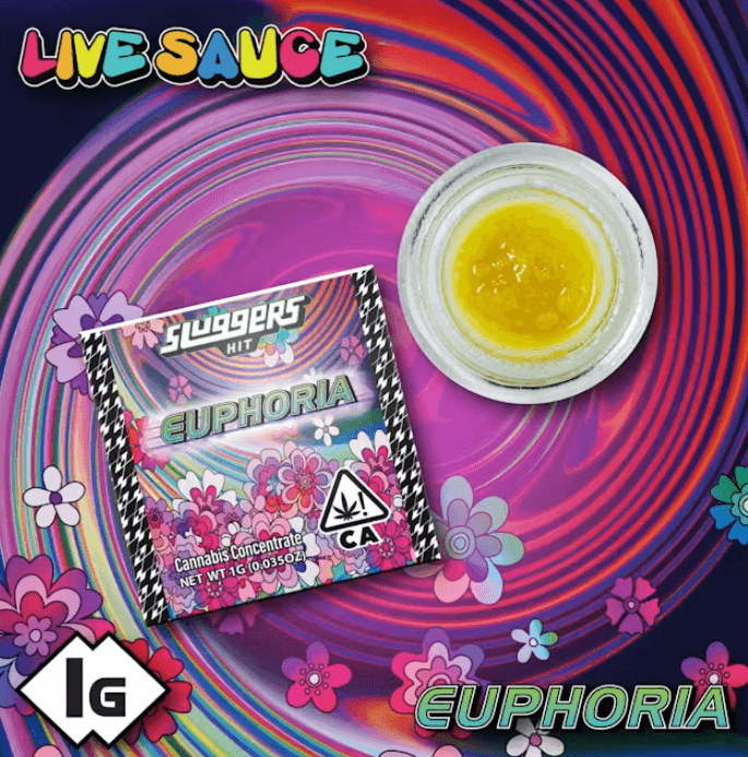 SLUGGERS HIT Euphoria | 1g Live Sauce