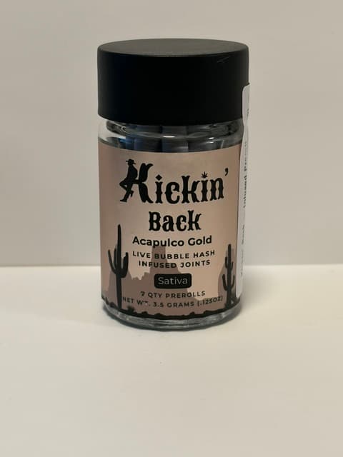 Kicking Back Kickin' Back - Infused Preroll - (I) - Caramel Apple