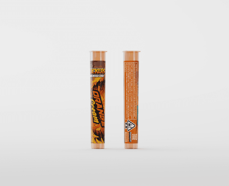 Smackers Orange Cream Premium Infused Donuts Preroll 1g