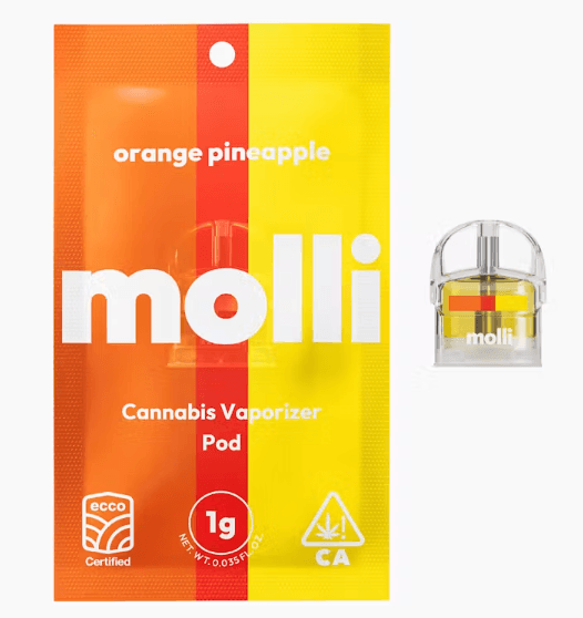 Molli ORANGE PINEAPPLE POD 1G