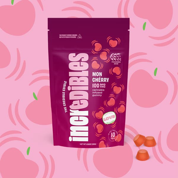 Inc.edibles Mon Cherry | Gummies | 100mg (10pk)