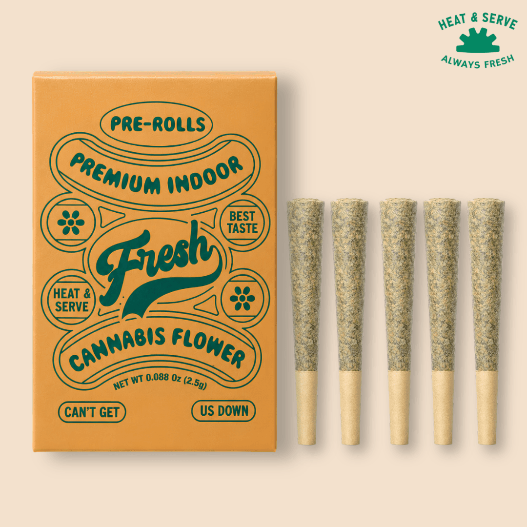 Heat & Serve Heat & Serve Residual Sugar (IH) Preroll .5g 5pk