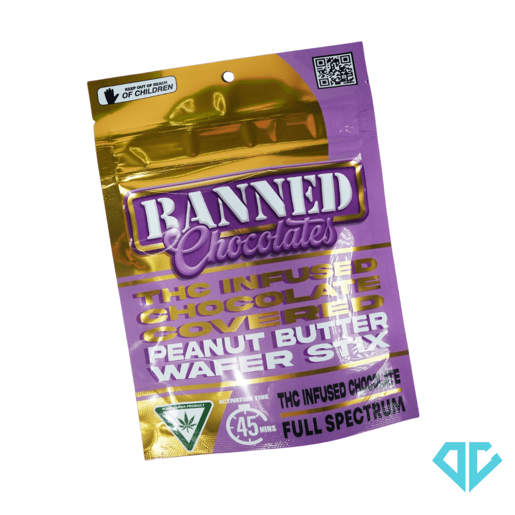 BANNED CO 200mg Wafer Stix - Peanut Butter