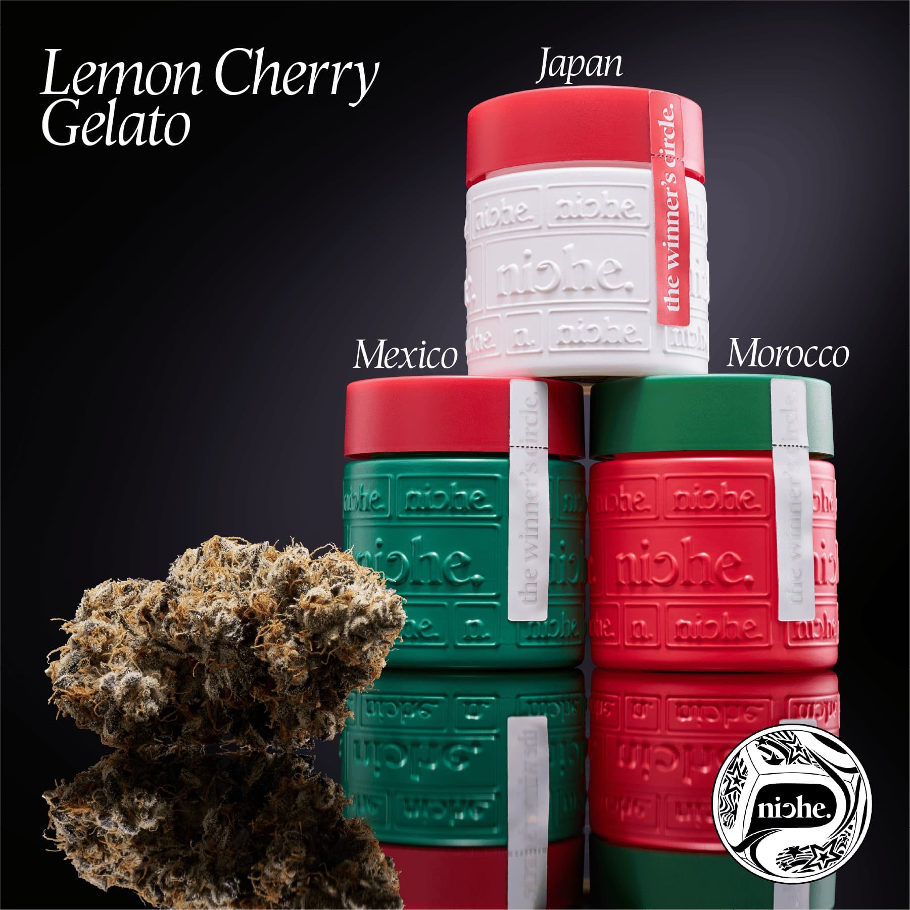 Niche Country Jar: niche. | Lemon Cherry Gelato 3.5g