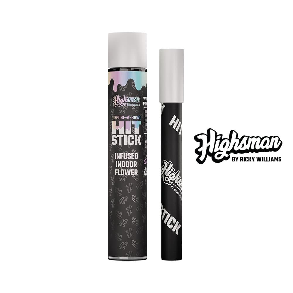 HIGHSMAN Gridiron Grape | Hit Stick Infused Chillum | 0.5g